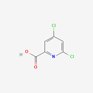 4,6-Dichloropicolinic acid chemical structure (CAS 88912-25-8)