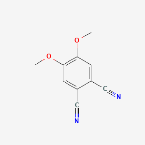 4,5-Dimethoxyphthalonitrile chemical structure (CAS 88946-67-2)