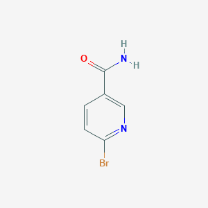 6-Bromonicotinamide chemical structure (CAS 889676-37-3)