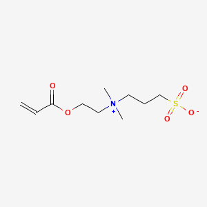 3-((2-(Acryloyloxy)ethyl)dimethylammonio)propane-1-sulfonate chemical structure (CAS 88992-91-0)