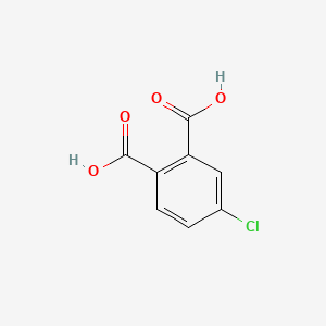 4-Chlorophthalic acid chemical structure (CAS 89-20-3)