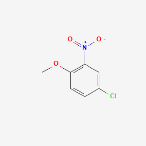 4-Chloro-2-nitroanisole chemical structure (CAS 89-21-4)