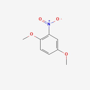 1,4-Dimethoxy-2-nitrobenzene chemical structure (CAS 89-39-4)