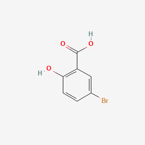 5-Bromo-2-hydroxybenzoic acid chemical structure (CAS 89-55-4)