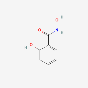 N,2-Dihydroxybenzamide chemical structure (CAS 89-73-6)