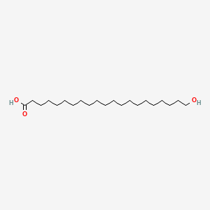 21-Hydroxyhenicosanoic acid chemical structure (CAS 89160-04-3)