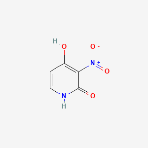 4-Hydroxy-3-nitropyridin-2(1H)-one chemical structure (CAS 89282-12-2)