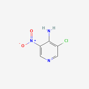 3-Chloro-5-nitropyridin-4-amine chemical structure (CAS 89284-28-6)