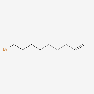 9-Bromo-1-nonene chemical structure (CAS 89359-54-6)