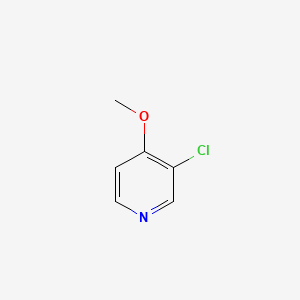 3-Chloro-4-methoxypyridine chemical structure (CAS 89379-79-3)
