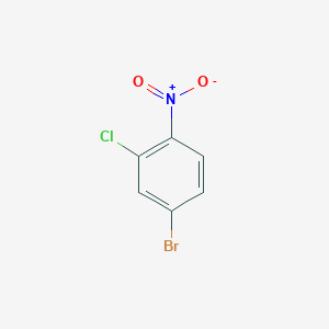 4-Bromo-2-chloro-1-nitrobenzene chemical structure (CAS 89465-97-4)