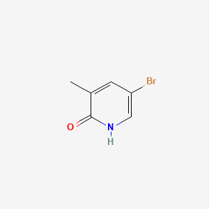 5-Bromo-3-methylpyridin-2(1H)-one chemical structure (CAS 89488-30-2)
