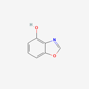 Benzooxazol-4-ol chemical structure (CAS 89590-22-7)