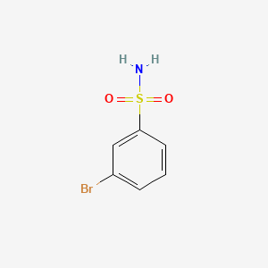 3-Bromobenzenesulphonamide chemical structure (CAS 89599-01-9)