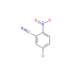 5-Bromo-2-nitrobenzonitrile chemical structure (CAS 89642-50-2)