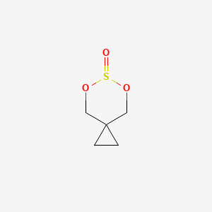 5,7-Dioxa-6-thiaspiro[2.5]octane 6-oxide chemical structure (CAS 89729-09-9)