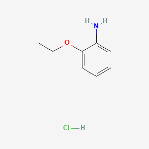 2-Ethoxyaniline hydrochloride chemical structure (CAS 89808-01-5)