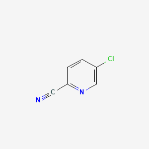 5-Chloropicolinonitrile chemical structure (CAS 89809-64-3)