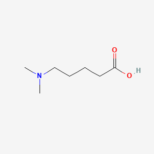 5-(Dimethylamino)pentanoic acid chemical structure (CAS 89855-60-7)