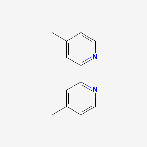 4,4'-Divinyl-2,2'-bipyridine chemical structure (CAS 89919-15-3)