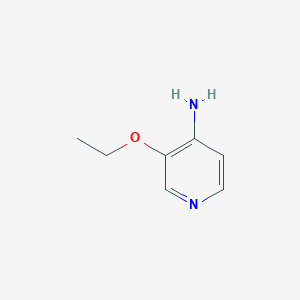 3-Ethoxypyridin-4-amine chemical structure (CAS 89943-13-5)
