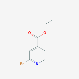 Ethyl 2-bromoisonicotinate chemical structure (CAS 89978-52-9)