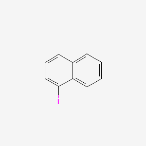 1-Iodonaphthalene chemical structure (CAS 90-14-2)