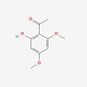 2'-Hydroxy-4',6'-dimethoxyacetophenone chemical structure (CAS 90-24-4)