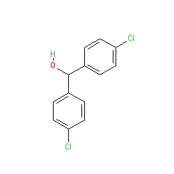 4,4-Dichlorobenzhydrol chemical structure (CAS 90-97-1)
