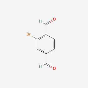 2-Bromoterephthalaldehyde chemical structure (CAS 90001-43-7)
