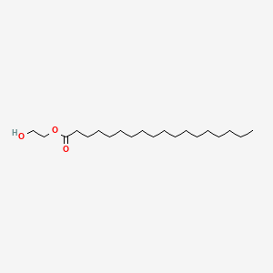 Polyethylene glycol monostearate chemical structure (CAS 9004-99-3)