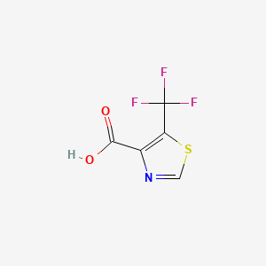 5-(Trifluoromethyl)thiazole-4-carboxylic acid chemical structure (CAS 900530-68-9)