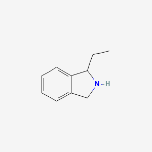 1-Ethylisoindoline chemical structure (CAS 90132-78-8)