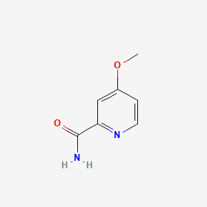 4-Methoxypicolinamide chemical structure (CAS 90151-10-3)