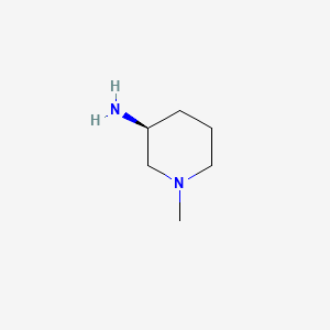 (S)-1-Methylpiperidin-3-amine chemical structure (CAS 902152-76-5)