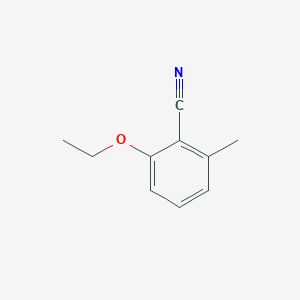 2-Ethoxy-6-methylbenzonitrile chemical structure (CAS 90259-38-4)
