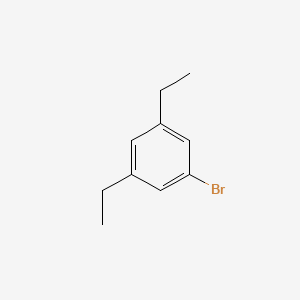 1-Bromo-3,5-diethylbenzene chemical structure (CAS 90267-03-1)