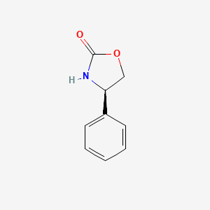 (R)-4-Phenyloxazolidin-2-one chemical structure (CAS 90319-52-1)