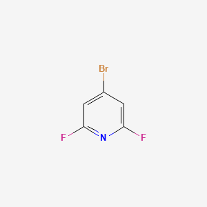 4-Bromo-2,6-difluoropyridine chemical structure (CAS 903513-58-6)
