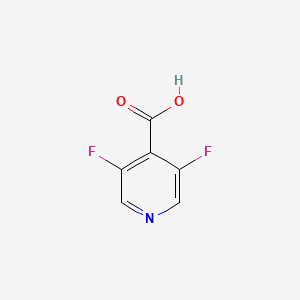 3,5-Difluoroisonicotinic acid chemical structure (CAS 903522-29-2)