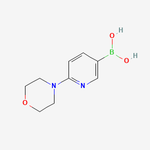 6-Morpholino-3-pyridineboronic Acid chemical structure (CAS 904326-93-8)