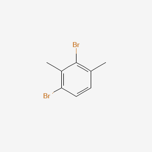 1,3-Dibromo-2,4-dimethylbenzene chemical structure (CAS 90434-19-8)