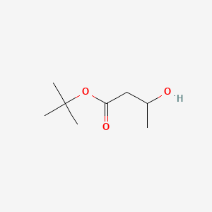 tert-Butyl 3-hydroxybutanoate chemical structure (CAS 90435-23-7)