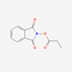 1,3-Dioxoisoindolin-2-yl propionate chemical structure (CAS 90467-37-1)