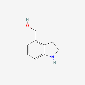(Indolin-4-yl)methanol chemical structure (CAS 905274-11-5)