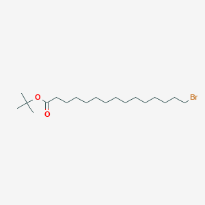 tert-Butyl 15-bromopentadecanoate chemical structure (CAS 905302-64-9)