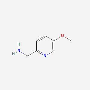 (5-Methoxypyridin-2-yl)methanamine chemical structure (CAS 905306-69-6)