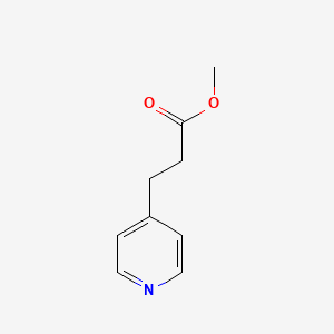 Methyl 3-(4-Pyridyl)propanoate chemical structure (CAS 90610-07-4)