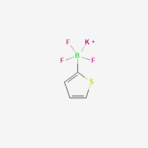 Potassium 2-Thienyltrifluoroborate chemical structure (CAS 906674-55-3)