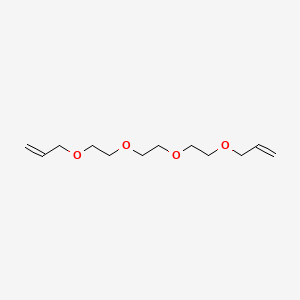 4,7,10,13-Tetraoxahexadeca-1,15-diene chemical structure (CAS 90736-68-8)